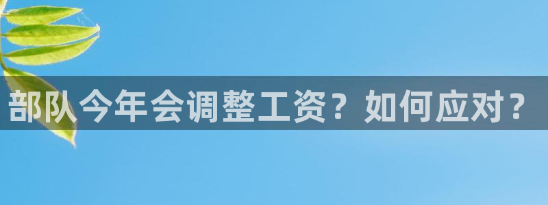 美狮贵宾会体育注册平台：部队今年会调整工资？如何应对？