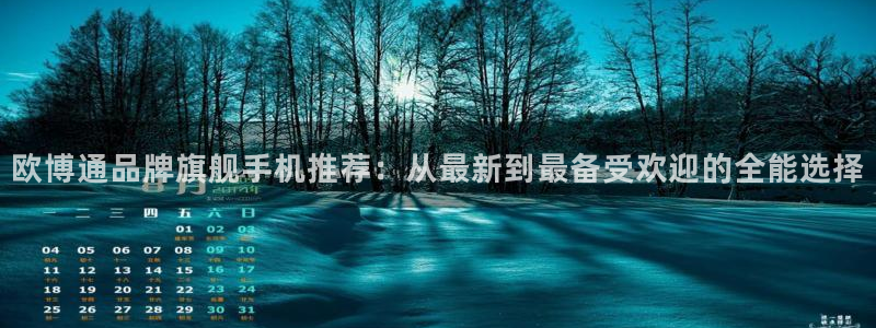 美狮贵宾会体育官网入口登录：欧博通品牌旗舰手机推荐：从最新到最备受欢迎的全能选择