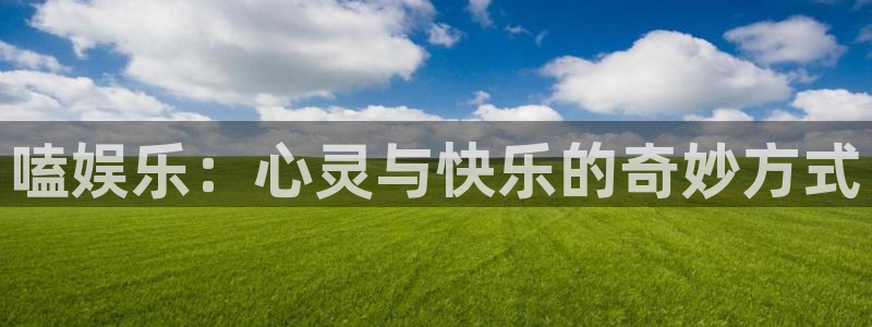 美狮贵宾会注册平台：嗑娱乐：心灵与快乐的奇妙方式